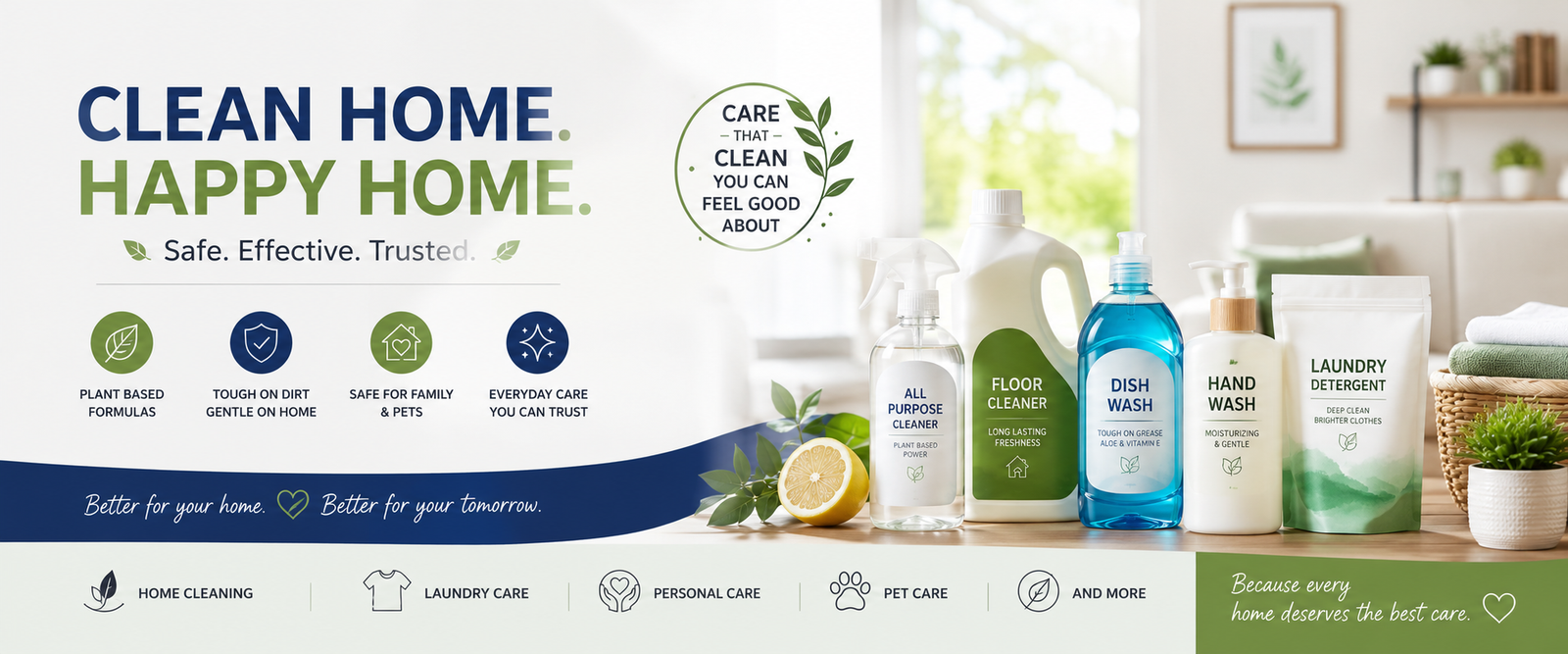 bright world Home care products